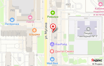 Квартирное бюро в Ново-Савиновском районе на карте