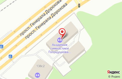 Академия гимнастики Голоцуцкова Антона на карте