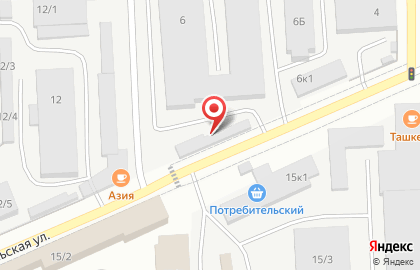 Магазин по продаже муки в Советском районе на карте