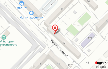 Продовольственный магазин Для Вас в Краснооктябрьском районе на карте