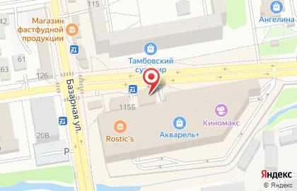 Торгово-производственная компания Булат в Тамбове на карте