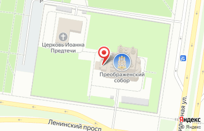 Преображенский кафедральный собор г. Тольятти на карте