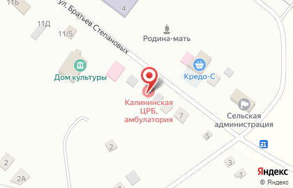 Отделение Сбербанка России на улице Братьев Степановых на карте