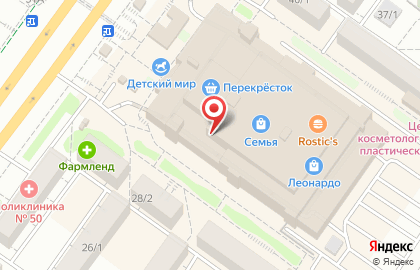 Торгово-сервисный центр AppleZone в ТЦ СемьЯ на карте