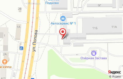 Торгово-производственная компания Тритон в Ленинском районе на карте
