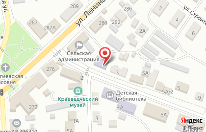 Детская школа искусств, с. Новая Усмань на карте