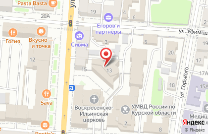 ОАО Курскпромбанк на улице Ленина на карте