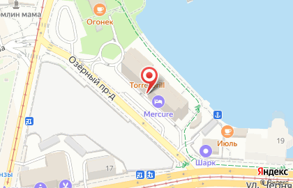Стейк хаус Torro Grill в Ленинградском районе на карте