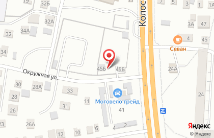 Всероссийское общество автомобилистов в Кировском районе на карте