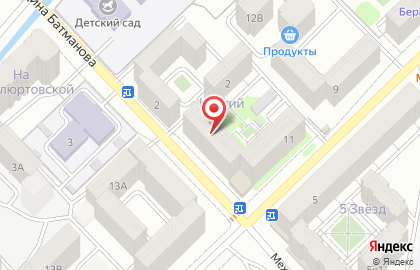 Гастроном Тарки-Тау на карте