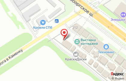 Интернет-магазин all-generator.ru на Выборгском шоссе на карте