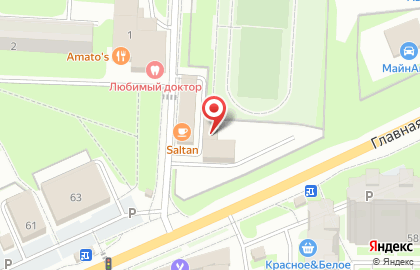Автостоянка на ул. Славы (Всеволожский район), 2а на карте