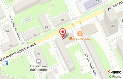Продуктовый магазин в Перми на карте