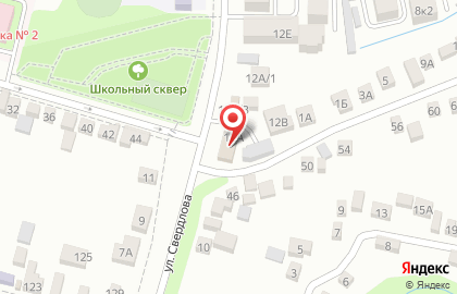 Медицинский центр Семья на улице Свердлова на карте
