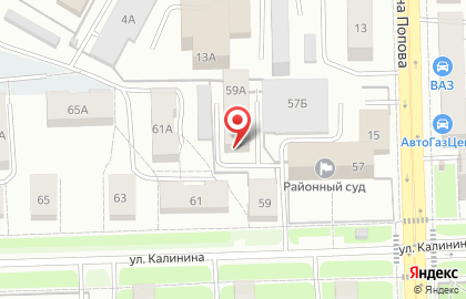 Компания Старт на Калинина на карте