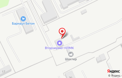 Компания по приему и переработке металлолома Вторчермет НЛМК Сибирь на карте