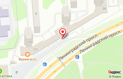 Фирменный магазин разливного пива Bank Beer на Ленинградском проспекте на карте