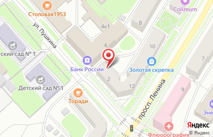 Юнилаб на карте