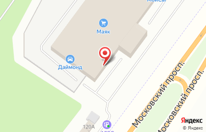 Автосалон Автоцентр на Московском на карте