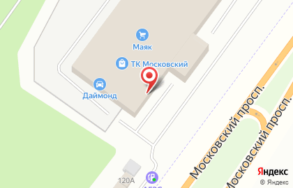 Автосалон Автоцентр на Московском на карте