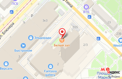 Турсиб-б на карте