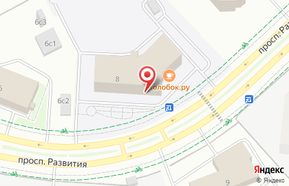 Кафе уютной кухни Колобок.Ру в Томске на карте