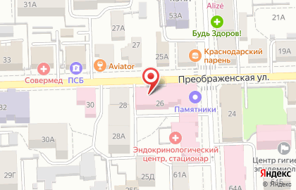 Парикмахерская Преображение на Преображенской улице на карте