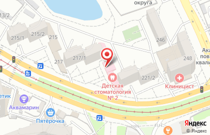 Адвокатский кабинет Сергеева С.Н. на ​Ставропольской на карте