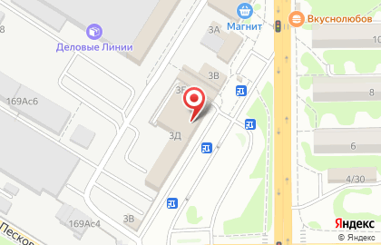 Магазин металлической мебели и сейфов МЕТАЛЛ МЕБЕЛЬ на улице Малиновского на карте