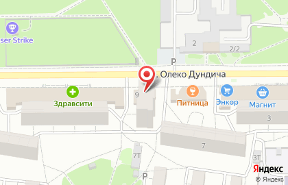 Магазин Семь дней на улице Олеко Дундича, 9 на карте