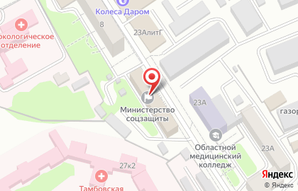 Банкомат БАНК УРАЛСИБ на Московской улице на карте