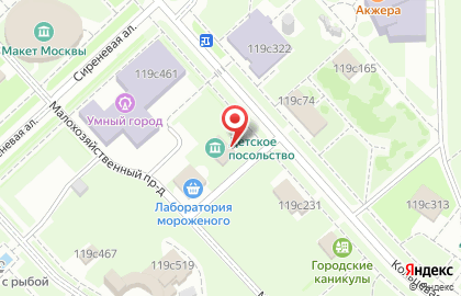 Детское Посольство в Москве на карте