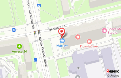 Строительная компания Петрострой в Московском районе на карте