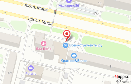 Кредит Европа банк в Ханты-Мансийске на карте