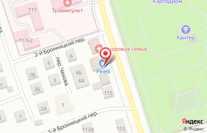 Магазин Все для иномарок на Новосибирской улице на карте