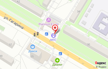 Салон связи МТС в Москве на карте