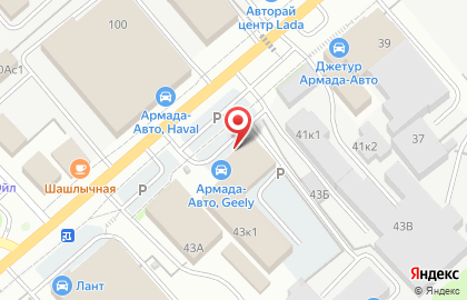 Автосервис в Ленинском районе на карте