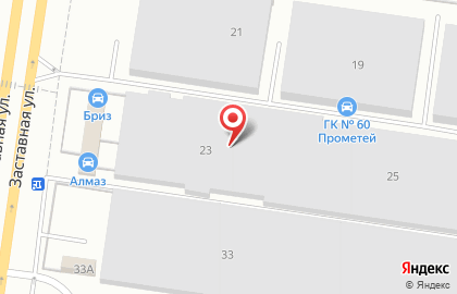 Valentina на Заставной улице на карте