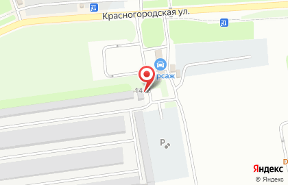 Гаражный кооператив Орбита в Красносельском районе на карте