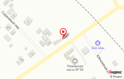 Продуктовый магазин Елена в Сиреневом переулке на карте