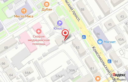 Всероссийское общество автомобилистов Краевая автошкола на карте