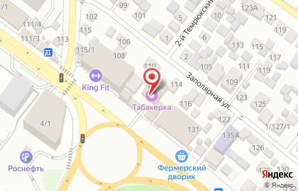 Табакерка на карте