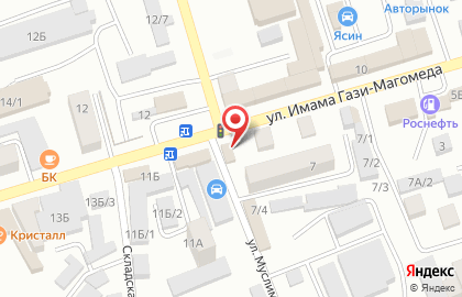 Гастроном Дежурный в Буйнакске на карте