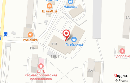 Телекоммуникационная компания ТТК в Челябинске на карте