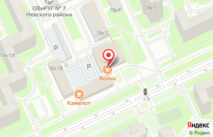 Магазин-пекарня хлебобулочных изделий Волна на карте