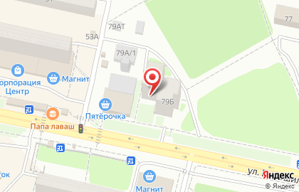 Аптека Планета Здоровья на улице Ворошилова, 79б на карте