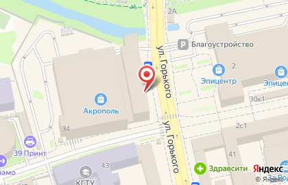 Салон сотовой связи МТС на улице Профессора Баранова, 34 на карте