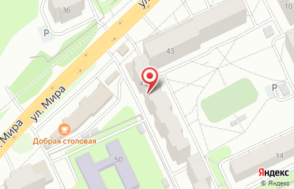 Салон-парикмахерская Лавена в Советском районе на карте