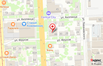 Фирменный магазин Пятигорский пивоваренный завод на проспекте Калинина в Пятигорске на карте