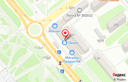 Магазин кондитерских изделий на Мичуринской улице на карте